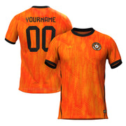 Orange-Black Custom Soccer Jersey