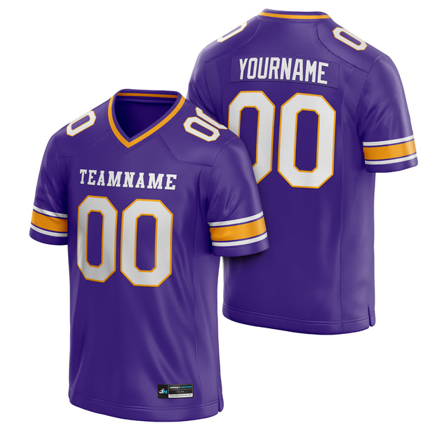 Purple Custom Football Jersey